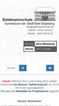Mobile Screenshot of dahlmannschule.de